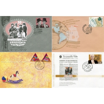 Koperty FDC Rocznik 2008r